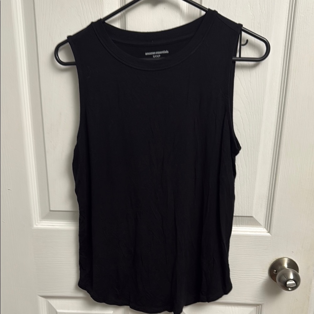 Amazon Essentials Women's Black Muscle Tee